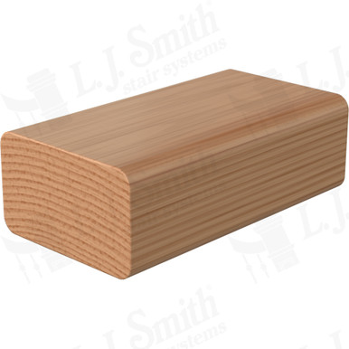 L.J. Smith Non-plowed Handrail · LJ-6002-14-AL — stair parts selection with LeviArs Design & Remodeling