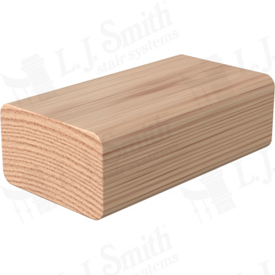 L.J. Smith Non-plowed Handrail · LJ-6002-14-H — stair parts selection with LeviArs Design & Remodeling