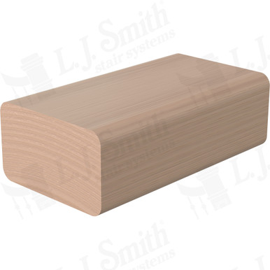 L.J. Smith Non-plowed Handrail · LJ-6002-18-M — stair parts selection with LeviArs Design & Remodeling