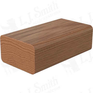 L.J. Smith Non-plowed Handrail · LJ-6002-20-WO — stair parts selection with LeviArs Design & Remodeling