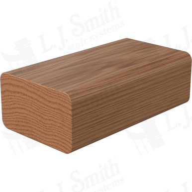 L.J. Smith Non-plowed Handrail · LJ-6002C-08-WO — stair parts selection with LeviArs Design & Remodeling