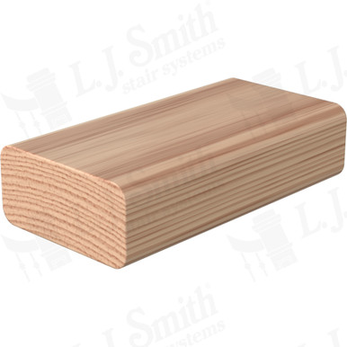 L.J. Smith Non-plowed Handrail · LJ-6002C-14-H — stair parts selection with LeviArs Design & Remodeling