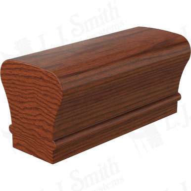 L.J. Smith Non-plowed Handrail · LJ-6010-08-BRZC — stair parts selection with LeviArs Design & Remodeling