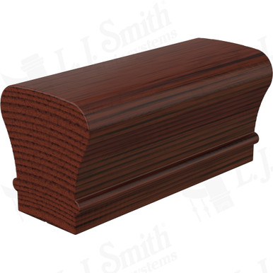 L.J. Smith Non-plowed Handrail · LJ-6010-08-MH — stair parts selection with LeviArs Design & Remodeling