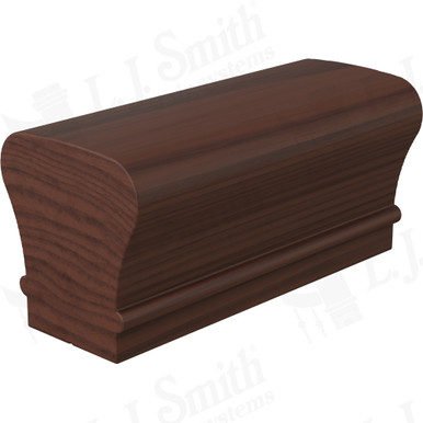 L.J. Smith Non-plowed Handrail · LJ-6010C-10-W — stair parts selection with LeviArs Design & Remodeling