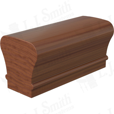 L.J. Smith Non-plowed Handrail · LJ-6010C-12-HC — stair parts selection with LeviArs Design & Remodeling
