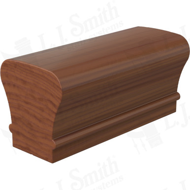 L.J. Smith Non-plowed Handrail · LJ-6010C-13-HC — stair parts selection with LeviArs Design & Remodeling