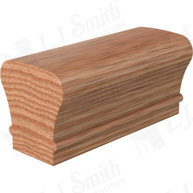 L.J. Smith Non-plowed Handrail · LJ-6010C-13-O — stair parts selection with LeviArs Design & Remodeling