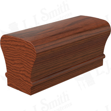 L.J. Smith Non-plowed Handrail · LJ-6010SC-08-BRZC — stair parts selection with LeviArs Design & Remodeling