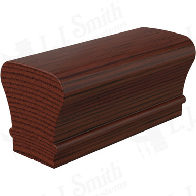 L.J. Smith Non-plowed Handrail · LJ-6010SC-08-MH — stair parts selection with LeviArs Design & Remodeling
