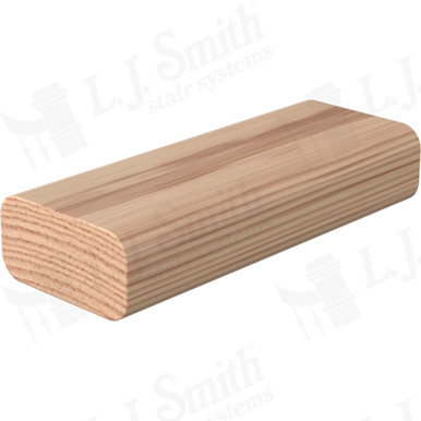 L.J. Smith Non-plowed Handrail · LJ-6013C-08-H — stair parts selection with LeviArs Design & Remodeling