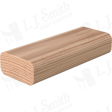 L.J. Smith Non-plowed Handrail · LJ-6013C-10-H — stair parts selection with LeviArs Design & Remodeling