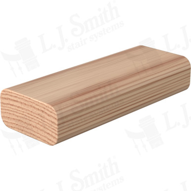 L.J. Smith Non-plowed Handrail · LJ-6013C-16-H — stair parts selection with LeviArs Design & Remodeling