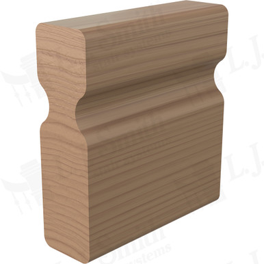 L.J. Smith Non-plowed Handrail · LJ-6203C-14-P — stair parts selection with LeviArs Design & Remodeling