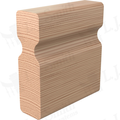L.J. Smith Non-plowed Handrail · LJ-6203C-18-H — stair parts selection with LeviArs Design & Remodeling
