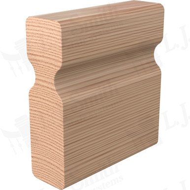 L.J. Smith Non-plowed Handrail · LJ-6203C-20-H — stair parts selection with LeviArs Design & Remodeling