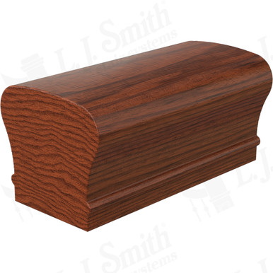 L.J. Smith Non-plowed Handrail · LJ-6210SC-12-BRZC — stair parts selection with LeviArs Design & Remodeling