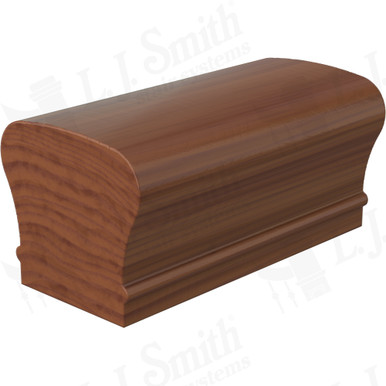 L.J. Smith Non-plowed Handrail · LJ-6210SC-12-C — stair parts selection with LeviArs Design & Remodeling