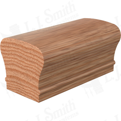 L.J. Smith Non-plowed Handrail · LJ-6210SC-14-O — stair parts selection with LeviArs Design & Remodeling