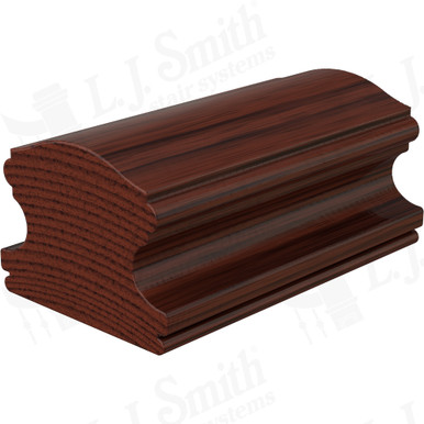 L.J. Smith Non-plowed Handrail · LJ-6400-16-MH — stair parts selection with LeviArs Design & Remodeling