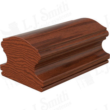 L.J. Smith Non-plowed Handrail · LJ-6400C-08-BRZC — stair parts selection with LeviArs Design & Remodeling