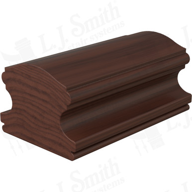 L.J. Smith Non-plowed Handrail · LJ-6400C-10-W — stair parts selection with LeviArs Design & Remodeling