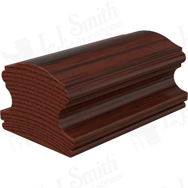 L.J. Smith Non-plowed Handrail · LJ-6400FJ1-MH — stair parts selection with LeviArs Design & Remodeling