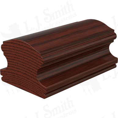 L.J. Smith Non-plowed Handrail · LJ-6400SC-08-MH — stair parts selection with LeviArs Design & Remodeling