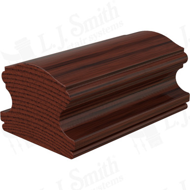 L.J. Smith Non-plowed Handrail · LJ-6400SC-12-MH — stair parts selection with LeviArs Design & Remodeling