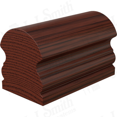 L.J. Smith Non-plowed Handrail · LJ-6519-10-MH — stair parts selection with LeviArs Design & Remodeling