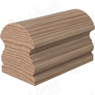 L.J. Smith Non-plowed Handrail · LJ-6519-14-HK — stair parts selection with LeviArs Design & Remodeling
