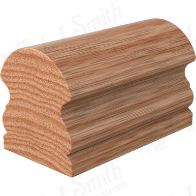 L.J. Smith Non-plowed Handrail · LJ-6519C-15-O — stair parts selection with LeviArs Design & Remodeling