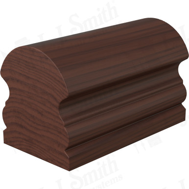 L.J. Smith Non-plowed Handrail · LJ-6519FJ1-W — stair parts selection with LeviArs Design & Remodeling