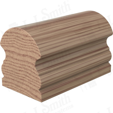 L.J. Smith Non-plowed Handrail · LJ-6519FJ114-HK — stair parts selection with LeviArs Design & Remodeling