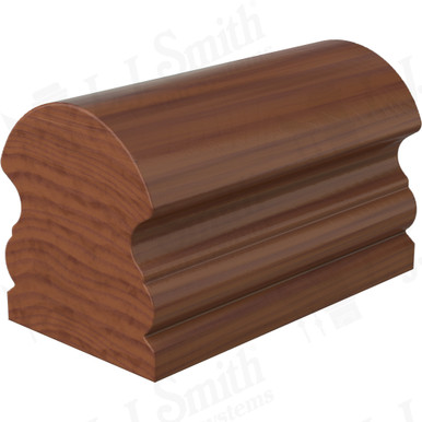 L.J. Smith Non-plowed Handrail · LJ-6519SC-10-C — stair parts selection with LeviArs Design & Remodeling