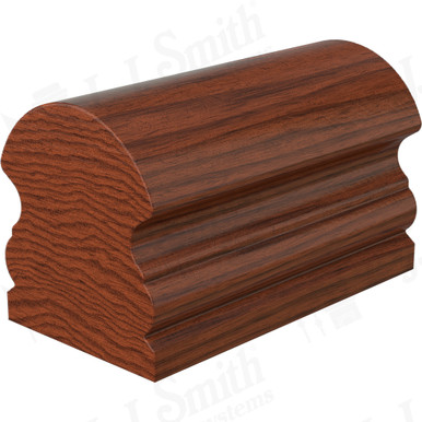 L.J. Smith Non-plowed Handrail · LJ-6519SC-12-BRZC — stair parts selection with LeviArs Design & Remodeling