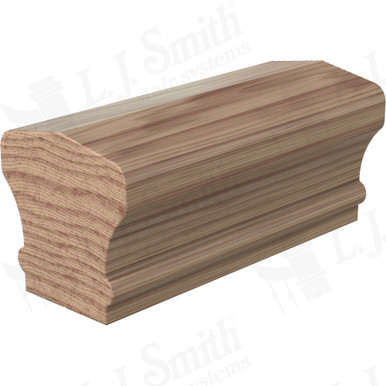 L.J. Smith Non-plowed Handrail · LJ-6601-10-HK — stair parts selection with LeviArs Design & Remodeling
