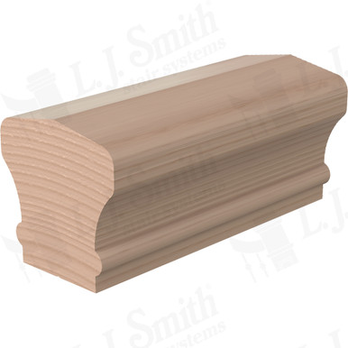 L.J. Smith Non-plowed Handrail · LJ-6601-14-M — stair parts selection with LeviArs Design & Remodeling