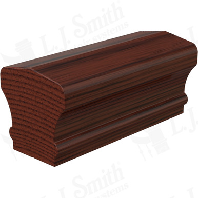 L.J. Smith Non-plowed Handrail · LJ-6601-14-MH — stair parts selection with LeviArs Design & Remodeling
