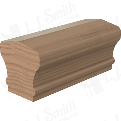 L.J. Smith Non-plowed Handrail · LJ-6601-14-P — stair parts selection with LeviArs Design & Remodeling