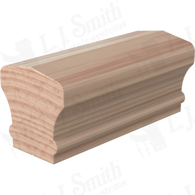 L.J. Smith Non-plowed Handrail · LJ-6601-16-B — stair parts selection with LeviArs Design & Remodeling
