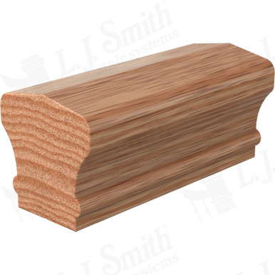 L.J. Smith Non-plowed Handrail · LJ-6601-16-O — stair parts selection with LeviArs Design & Remodeling