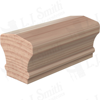 L.J. Smith Non-plowed Handrail · LJ-6601-18-B — stair parts selection with LeviArs Design & Remodeling