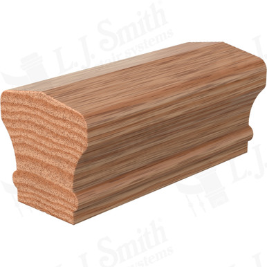 L.J. Smith Non-plowed Handrail · LJ-6601-20-O — stair parts selection with LeviArs Design & Remodeling
