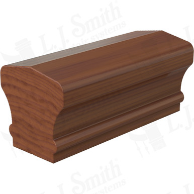 L.J. Smith Non-plowed Handrail · LJ-6601C-04-C — stair parts selection with LeviArs Design & Remodeling