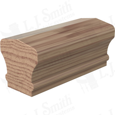 L.J. Smith Non-plowed Handrail · LJ-6601C-05-HK — stair parts selection with LeviArs Design & Remodeling