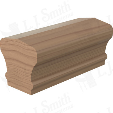 L.J. Smith Non-plowed Handrail · LJ-6601FJ118-P — stair parts selection with LeviArs Design & Remodeling