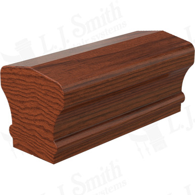 L.J. Smith Non-plowed Handrail · LJ-6601SC-08-BRZC — stair parts selection with LeviArs Design & Remodeling