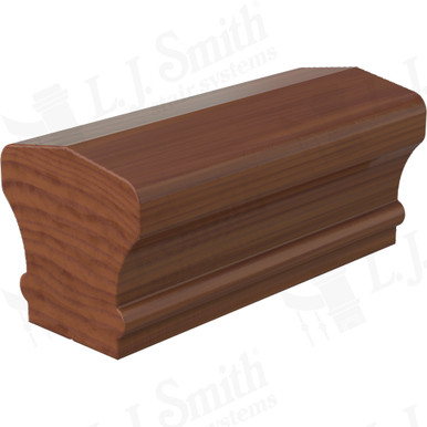 L.J. Smith Non-plowed Handrail · LJ-6601SC-08-C — stair parts selection with LeviArs Design & Remodeling