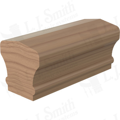 L.J. Smith Non-plowed Handrail · LJ-6601SC-08-P — stair parts selection with LeviArs Design & Remodeling